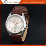 021AR Fashion Business Wacth for Man Leather Band Big Dia OEM Watches Quartz