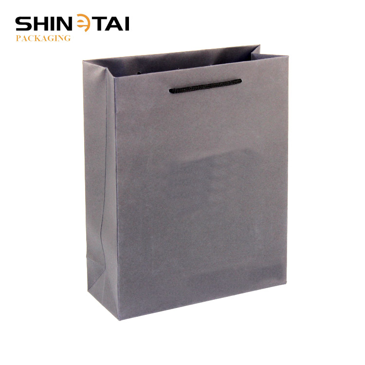 Black Paper Bag Branded Paper Bag Handle