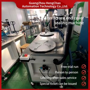 China Filter Cartridge Making Machine For Production Scraping Width 10~40mm factory