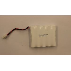 Backup Nicd Battery Packs 12V 2/3AA 350mAh