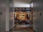 Bespoke Modern Wood Veneer Wardrobe Custom Walk-in Closet with Storage Cabinet