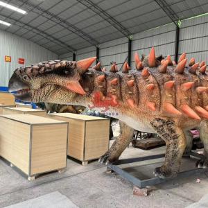 China Animated Realistic Animatronic Dinosaur Ankylosaurus Dinosaurs factory