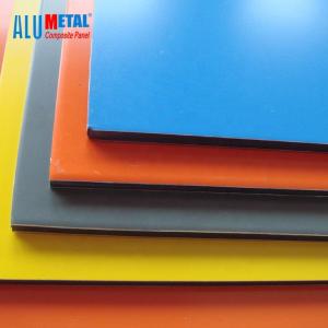 China 4mm 1250mm Plastic Aluminum Composite Sheet Material Panels Spectrum AA3003 factory