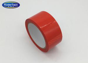 China Colored Packing Tape , Red Color Bopp Adhesive Tape Within 1500mts Is Workable factory
