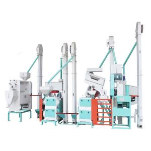 China XCT20 4 in 1 Electric Engine Compact Combined Destoner Polisher Rice Mill Plant Milling Machine factory