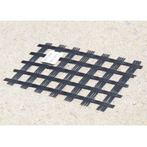 Geosynthetics Material Fiberglass Reinforced Geogrid For Strengthening Of