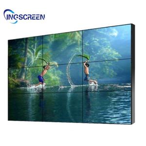 China 3×3 Ultra Narrow 1080P Wall Lcd Display Lcd Advertising Screen 55 Inch 16.7M Color factory