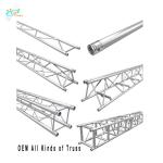 Spigot Aluminum Truss Display Booth Stand customized Color