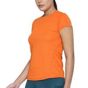 China Private Label Plain Round Neck Breathable Blank Gym Women T-shirt Custom Printing factory