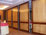 Commercial Wooden Aluminum Acoustic Room Dividers / Office Folding Panel