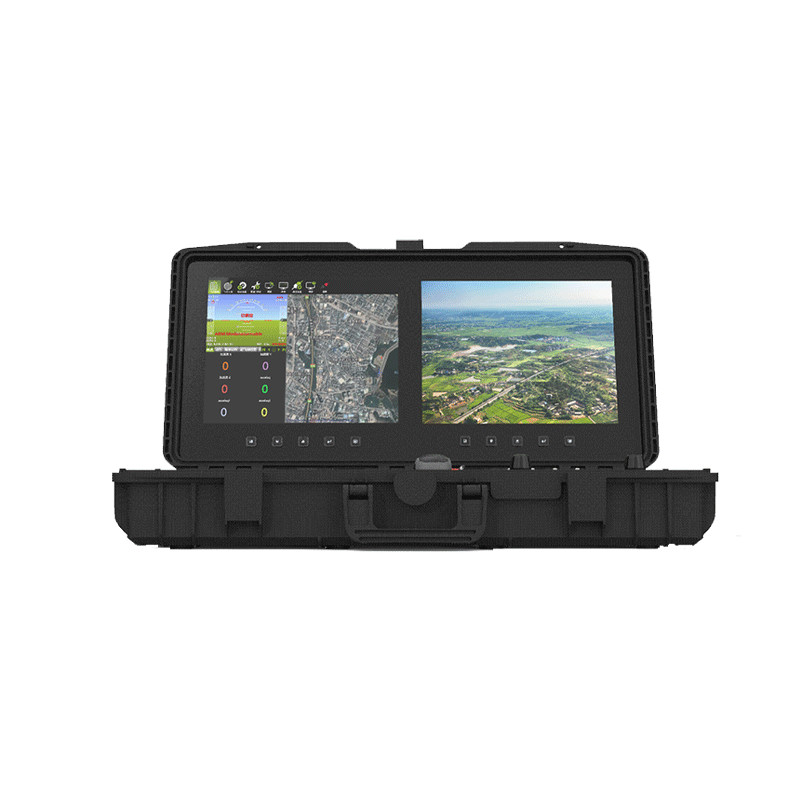 T50 dual-screen ground control station combines image and data transmission, remote control, and industriacomputing,