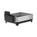 Rectangle Detachable Stainless Steel Dish Drying Rack For Compact Kitchen