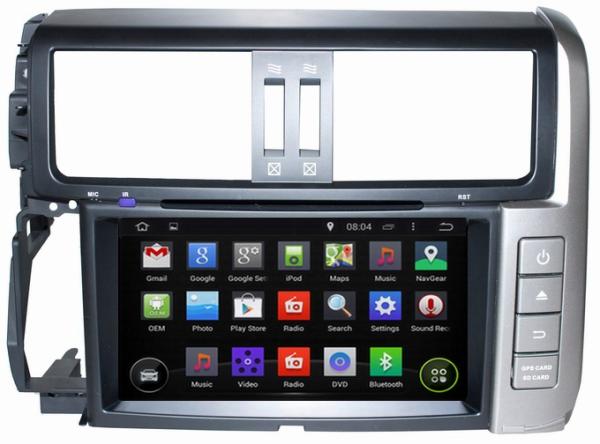 Ouchuangbo Auto GPS Navigation DVD Stereo System for Toyota Prado 2010-2013 Car
