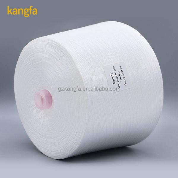 Manufacture Produce 1.25kg Raw White 60/2 Spun Polyester Yarn with Chemical