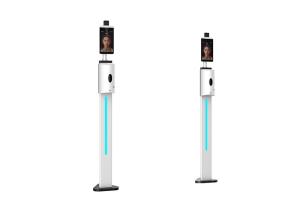 China Face Recognition Infrared Temperature Measurement Kiosk factory