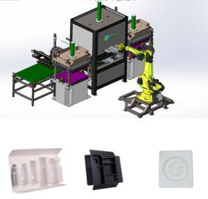 China Customized Bagasse Pulp Molding Machine Paper Processing Equipment factory