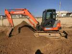 Used Hitachi ZX65U Mini Excavator 6.5Ton Capacity Low Hours Construction