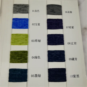 100% Polyester 1/6NM Soft Velvet Chenille Yarn For Crocheting Knitting Fancy Yarn Crochet