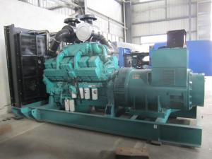China Water Cooled Cummins Diesel Genset 600KW / 750KVA With EFC Speed Governor factory