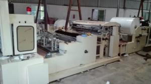 China CE 4 Lines AC380V Automatic Napkin Making Machine / Napkin Manufacturing Machine factory