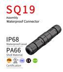 UL Certified 12A M19 2 Pin Waterproof Connector Assembly Type