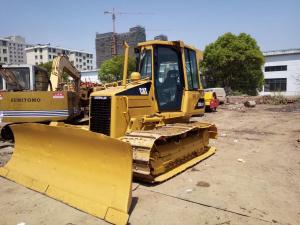 China PAT Blade Used Crawler Bulldozer D5G LGP A/C Rops Cabin 99hp Engine Power factory