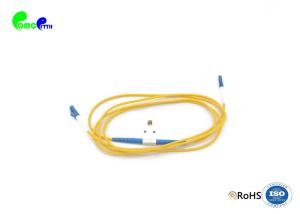 China 5dB Fiber Optic Attenuator LC UPC SX SM 2.0mm Cable Customized Length Precise Attenuation Values factory