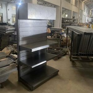 China Factory Customized Color Size Logo single side supermarket shelf presentation fair shelves trade fair shelves factory
