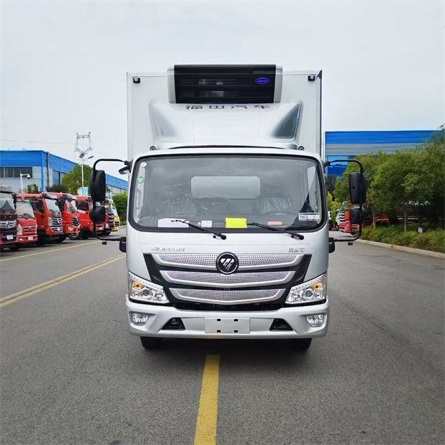 New Model 4*2 FOTON 4.2M Somewhat Mixed New Energy Refrigerated Trucks Van Refrigerator Truck Wagon