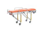 Mobile Medical Adjustable Backrest Automatic Loading Ambulance Stretcher