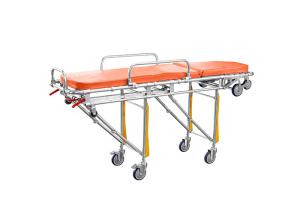 China Mobile Medical Adjustable Backrest Automatic Loading Ambulance Stretcher factory
