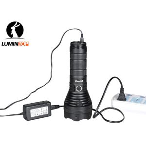 China Military / Police Rechargeable LED Flashlight Up 4000 Lumens Lumintop Sd75 factory
