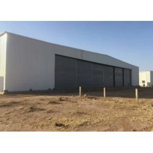 Commercial Design Steel Structure Frame Clear Span Warehouse Hangar
