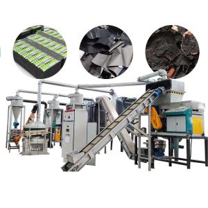 China Video outgoing-inspection Provided Scrap Li-ion Battery Breaking Machine 200-1000KG/H factory