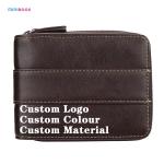3 Colors Minibook Customized Men's Short Version Buckle Multi-card Coin Three