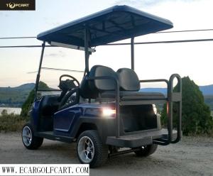 China Off Road Electric Golf Cart 4 Seater With Bluetooth factory