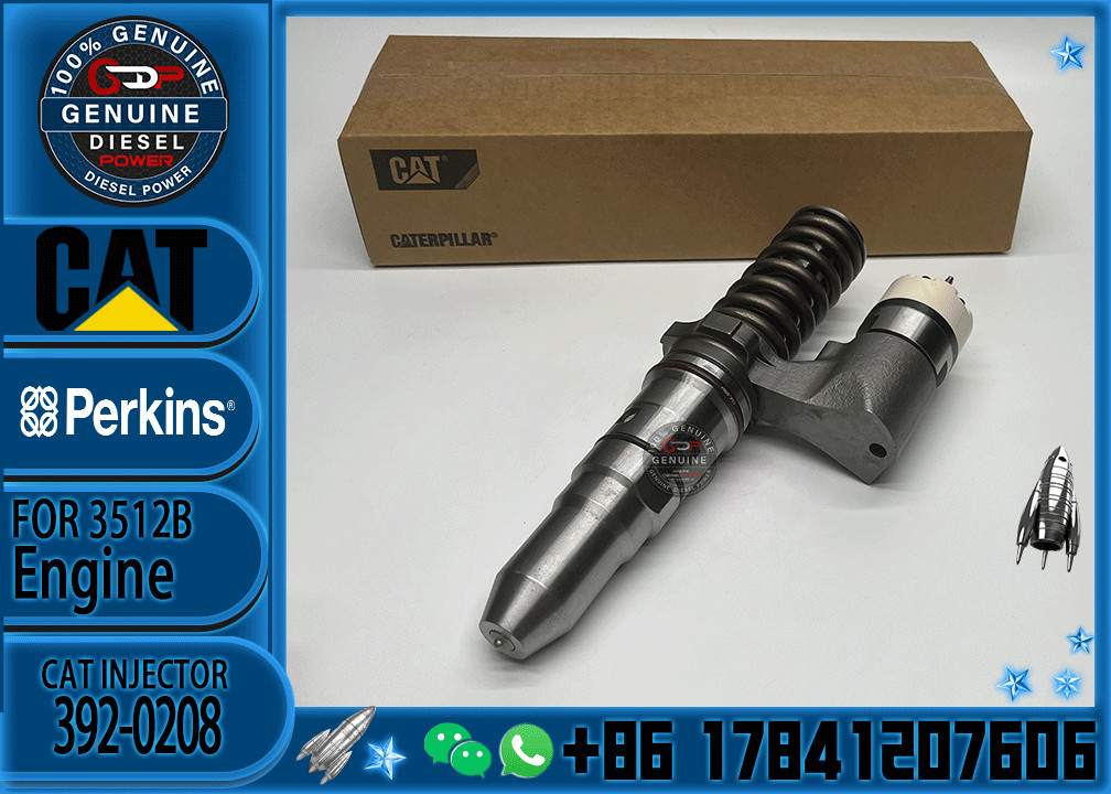 High Quality Diesel fuel injector 3920208 392-0208 for caterpillar 3506 3508 3512 3516 3524 Engine