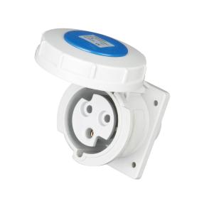 China IP67 Waterproof 3 Phase Plug Socket 50 - 60 Hz Frequency 230V Rated Voltage factory