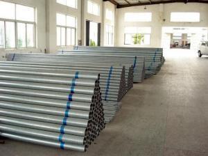 China High Precision Welding Galvanized Steel Pipe Square / Rectangular / Round Shape factory