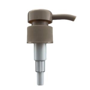 China Brown Lotion Dispenser Pump PP 24MM Spray Bottle Pump factory