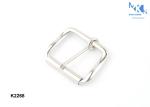 Leather Bags Metal Belt Buckle 32mm Nickle Color Plating For Handbags