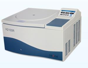 China Intelligent Refrigerated High Speed Centrifuge H2100R Automatic Door Lid Locking System factory