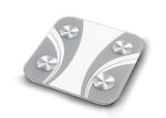 Automatic On / Off Tempered Glass Platform WiFi Smart Scale