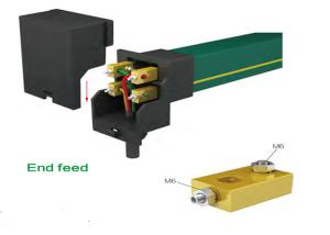 China Sliding Line Busbar Overhead Crane Spare Parts Power Pipe Enclosed Conductor System factory