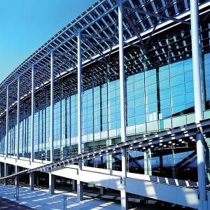 China Building Frame Curtain Wall Customized Size Structurally Glazed Curtain Wall factory