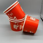 Hot sale round ice cream bowl with PET dome lid factory price food grade ice