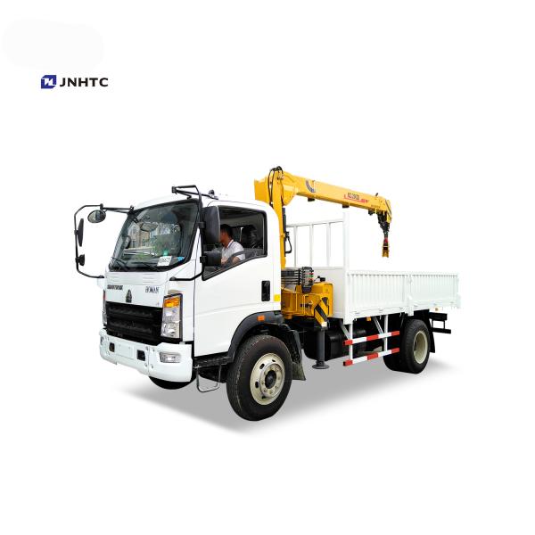 Howo Light 2 tons 3 tons Small Dump Truck With Crane Left Right Hand Drive