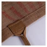 Custom Printed Eco Reusable Large Shopping Tote Burlap Jute Bag