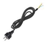 EU Plug to Tinned Stripped Wire Power Cord 2-Pin Euro Cable