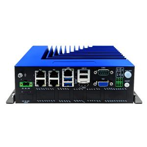 China Intel N95/N305 Industrial Mini PC With Optional IO And 4* POE For Visual Inspection factory